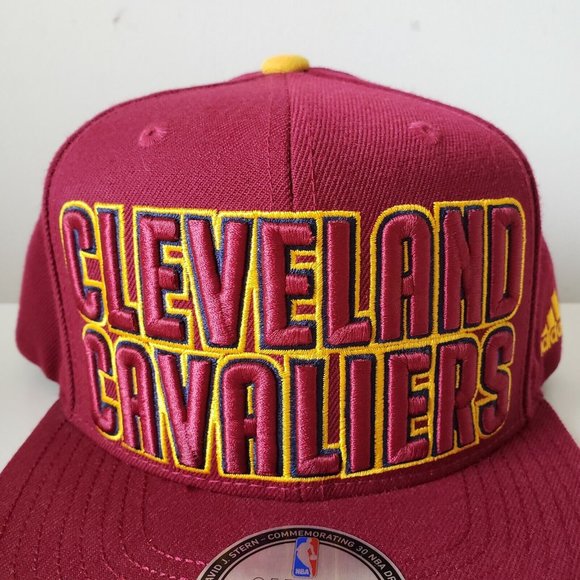 Adidas Cleveland Cavaliers Cavs Snapback Adjustable Hat Cap 2013 NBA DRAFT - Picture 2 of 9